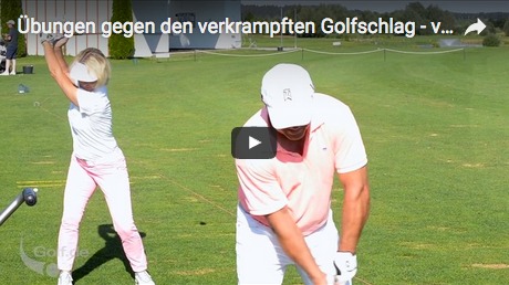 Übungen gegen den verkrampften Golfschlag - von golf.de + Frank Pyko